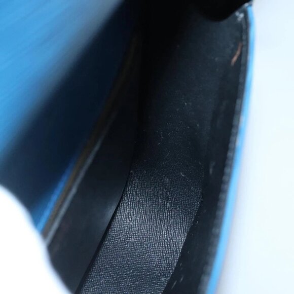 LOUIS VUITTON Epi Saint Cloud GM Shoulder Bag Toledo Blue M52195 LV Auth gh570 - Picture 14 of 16